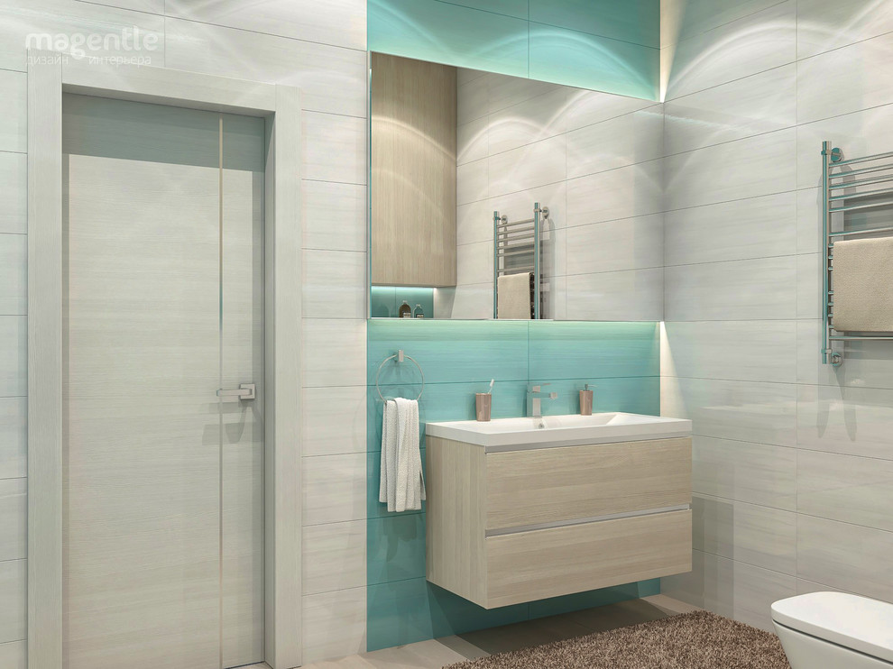 Обложка проекта: ЖК Бавария - Ванная 2