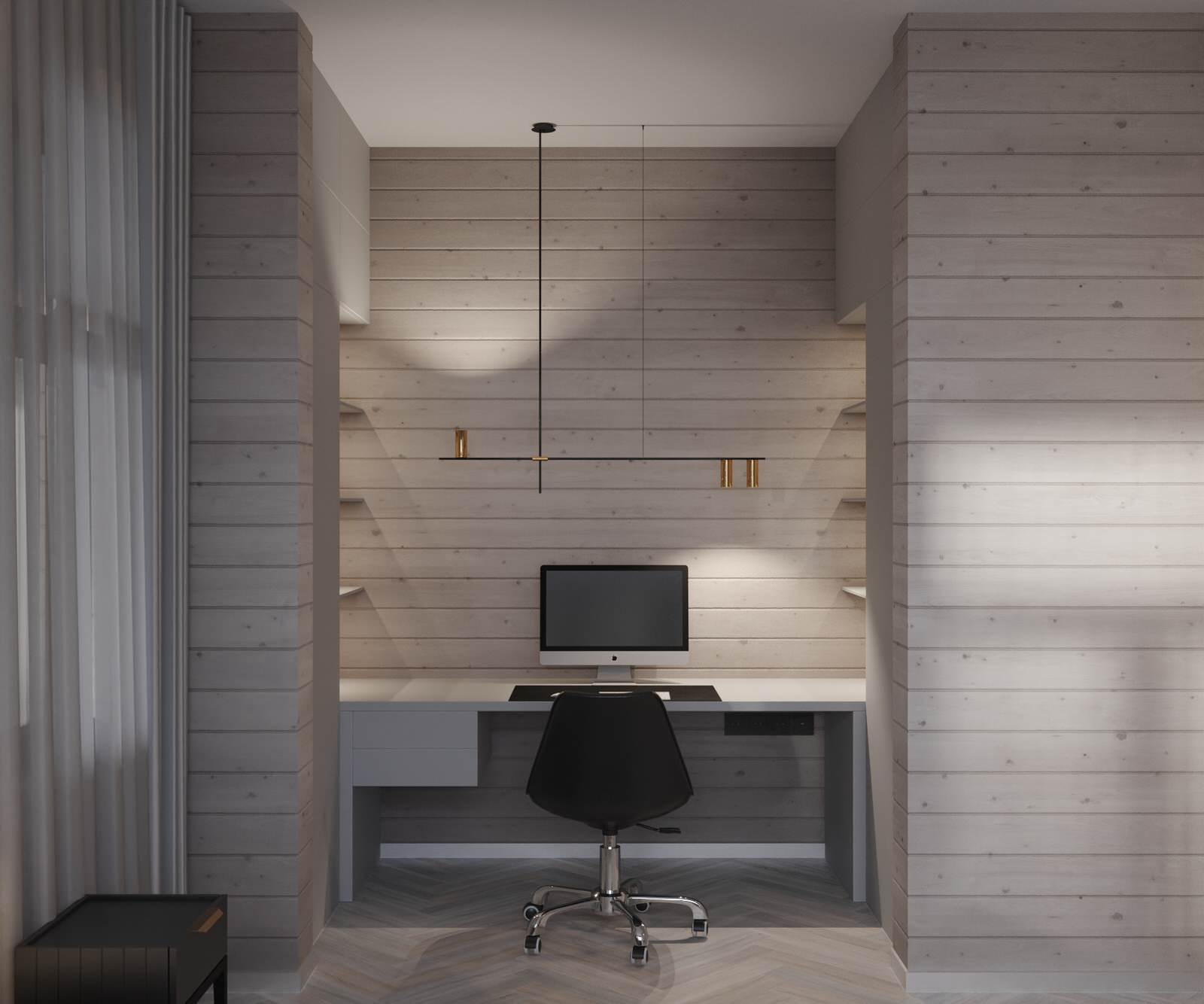 Детская спальня в проекте загородного дома