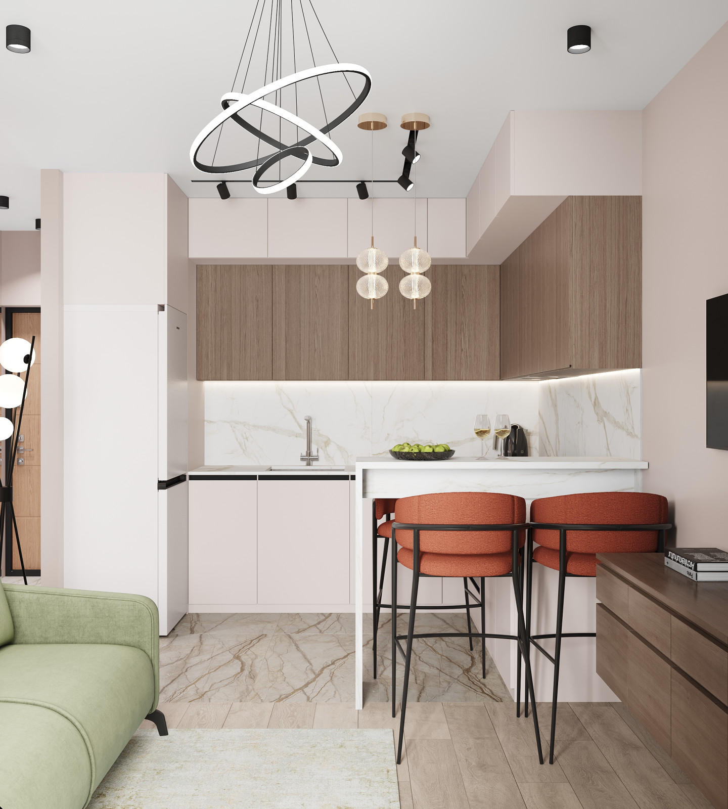 Дизайн квартиры ЖК "Пряничная слобода"