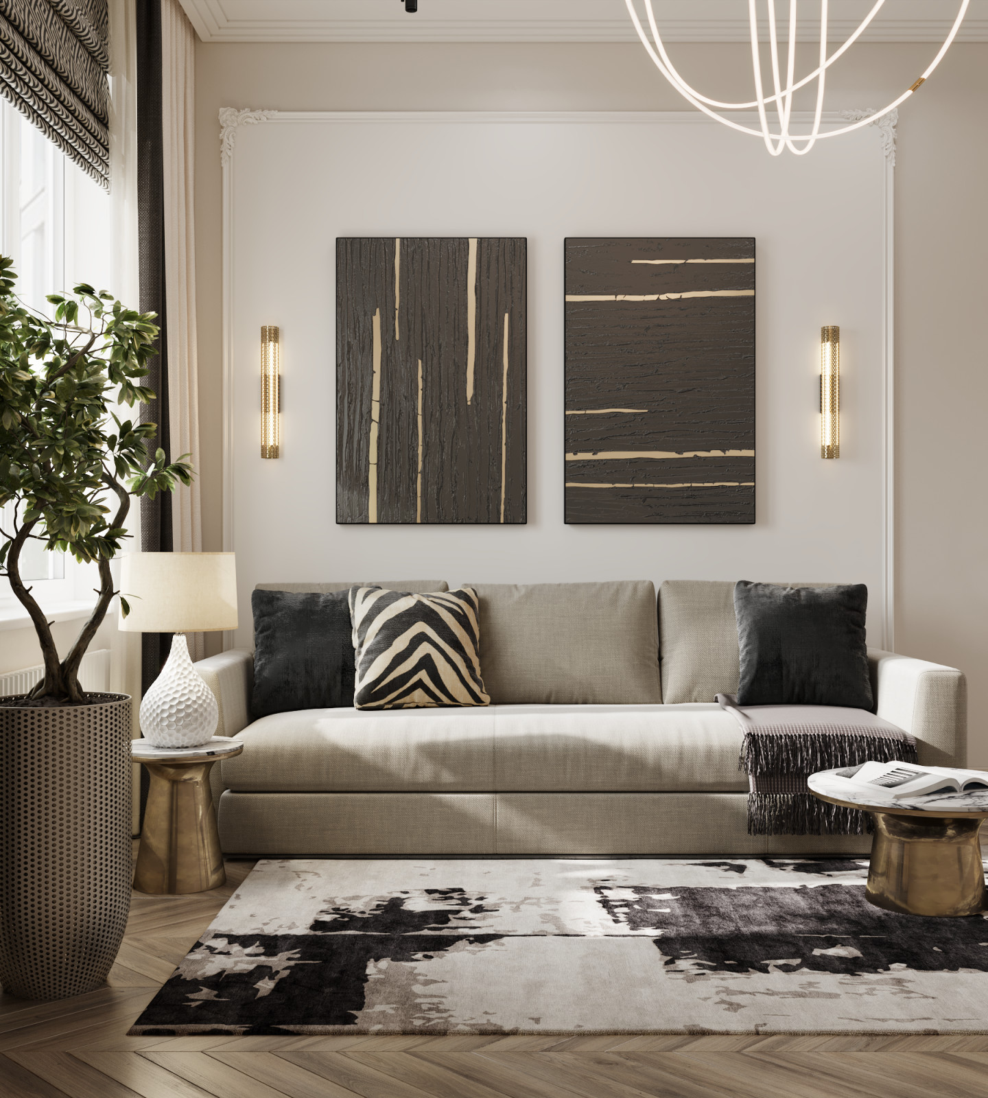 Обложка проекта: ЖК Хоум Сити, 60 м2