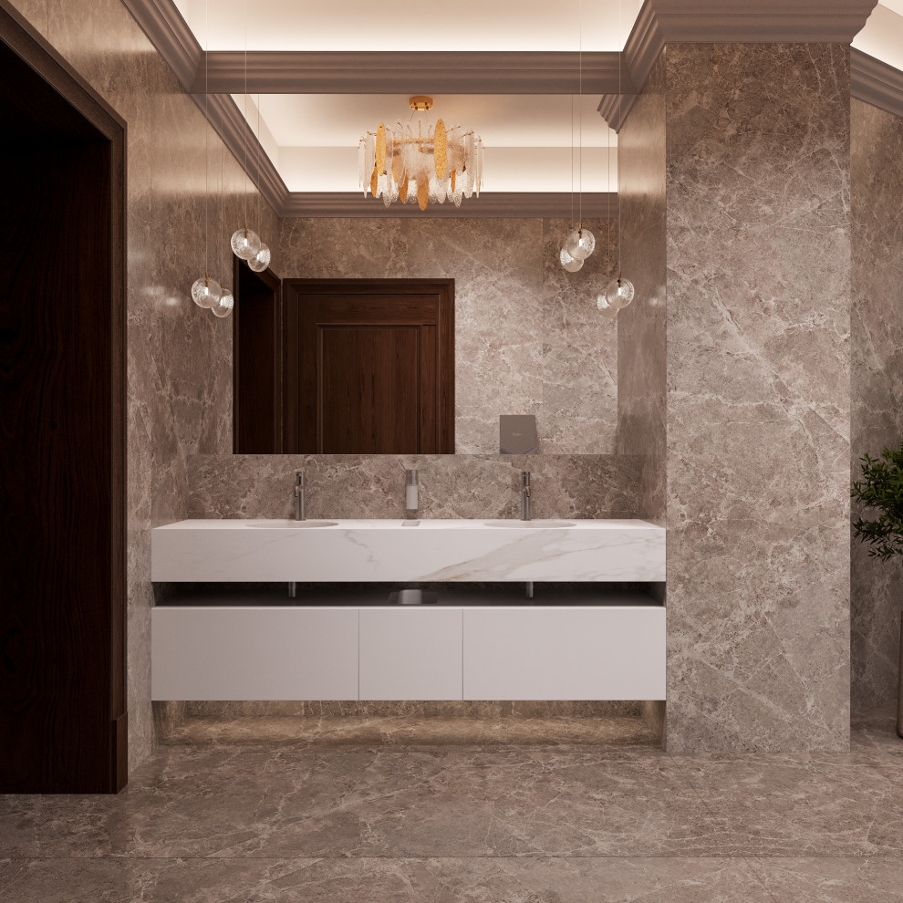 Санузел для МГУ,30 м2