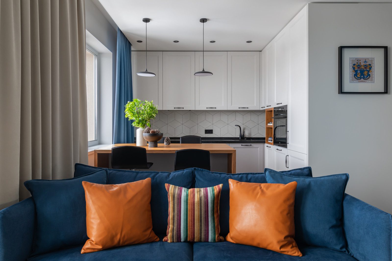 Обложка проекта: Стильная квартира 90 м2 в ЖК Арбатский