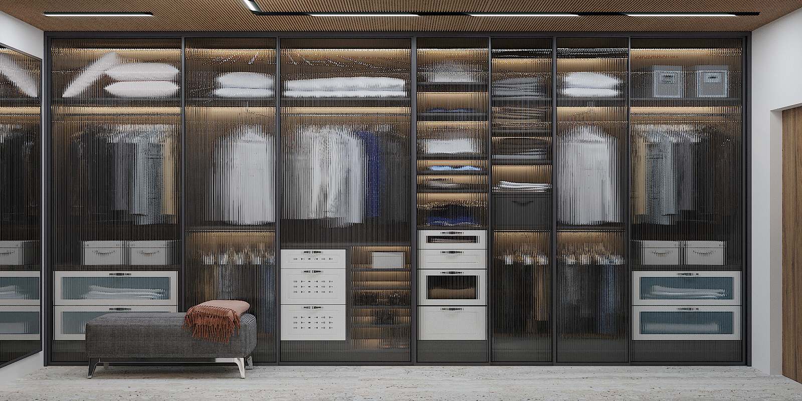 Гардеробная - КП "Миллениум Парк"