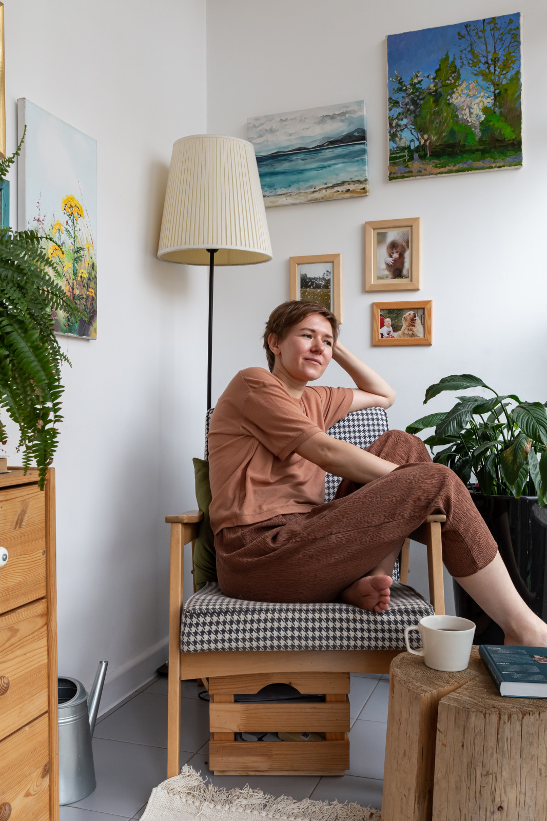 Квартира стилиста Кати Шаповаловой