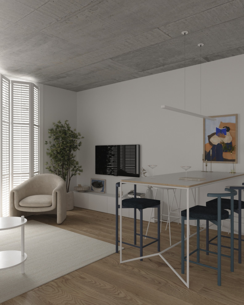 Квартира в светлых тонах