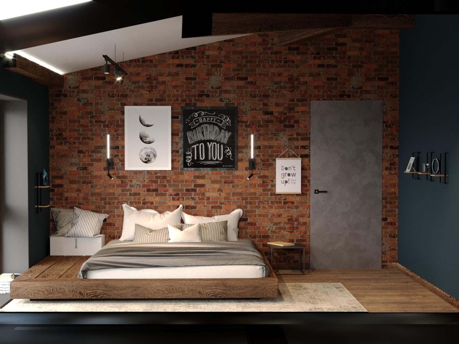 Дизайн проект интерьера загородного дома 850 м2