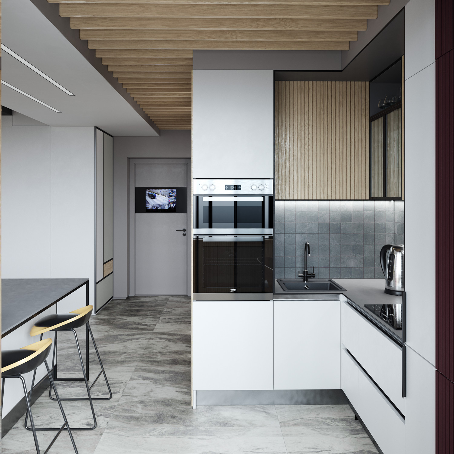 двухуровневая квартира 37 кв.м в ЖК Поколение