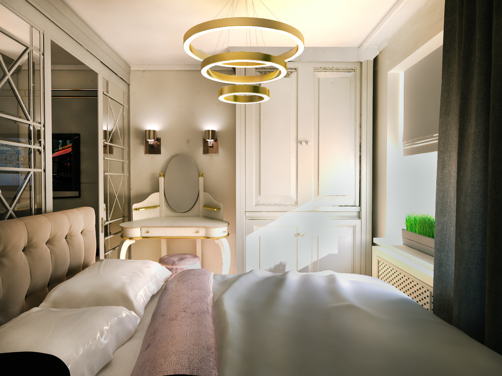 Компактная однокомнатная квартира для женщины.