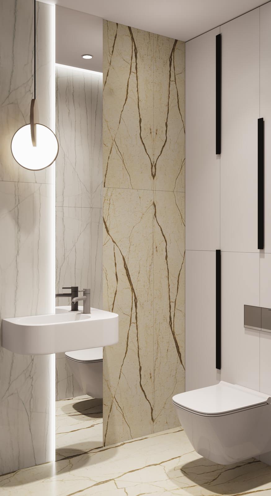 проект "Элегантные ассоциации на 63 м2"