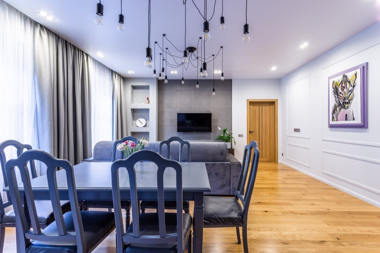 Мягкий минимализм в интерьере для квартиры 65 м2