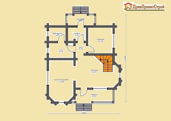 Проект дома № 19