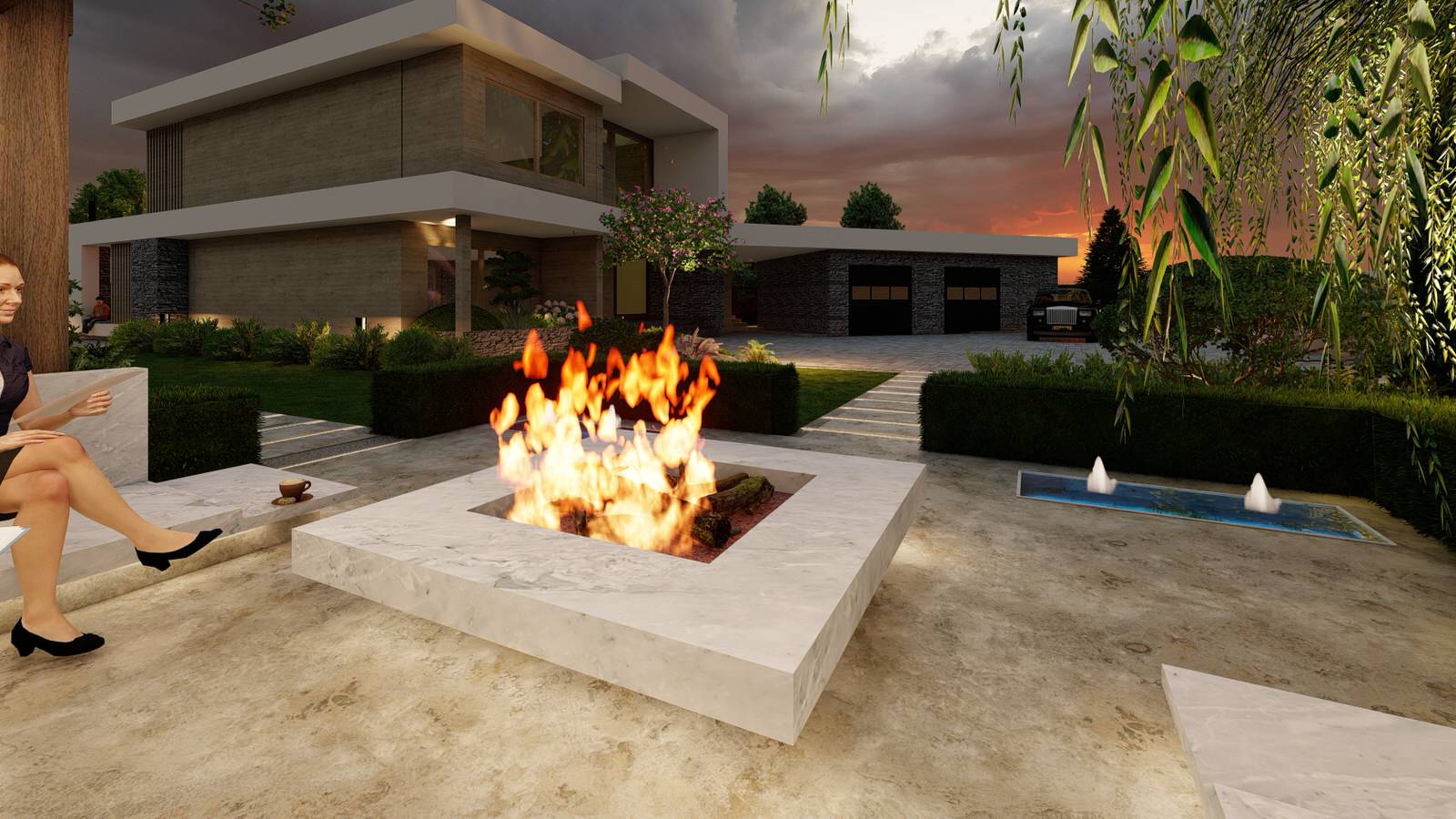 Сад "Многоликий". КП Райт Вилладж