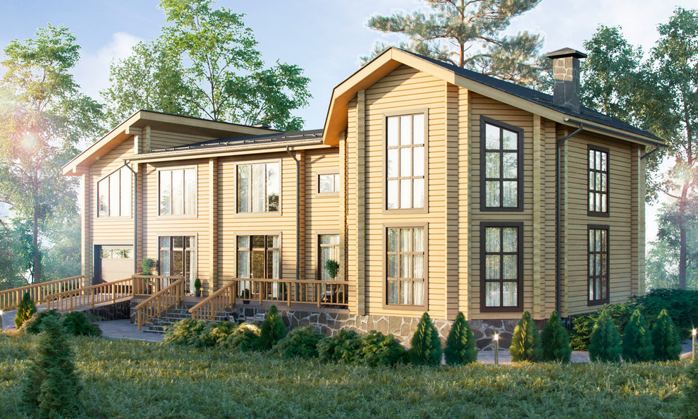 Обложка проекта: Проект дома в ДНТ "Петровская слобода"