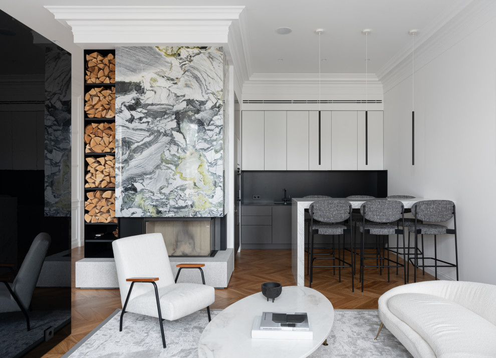Houzz тур: Апартаменты в Петербурге для французской пары