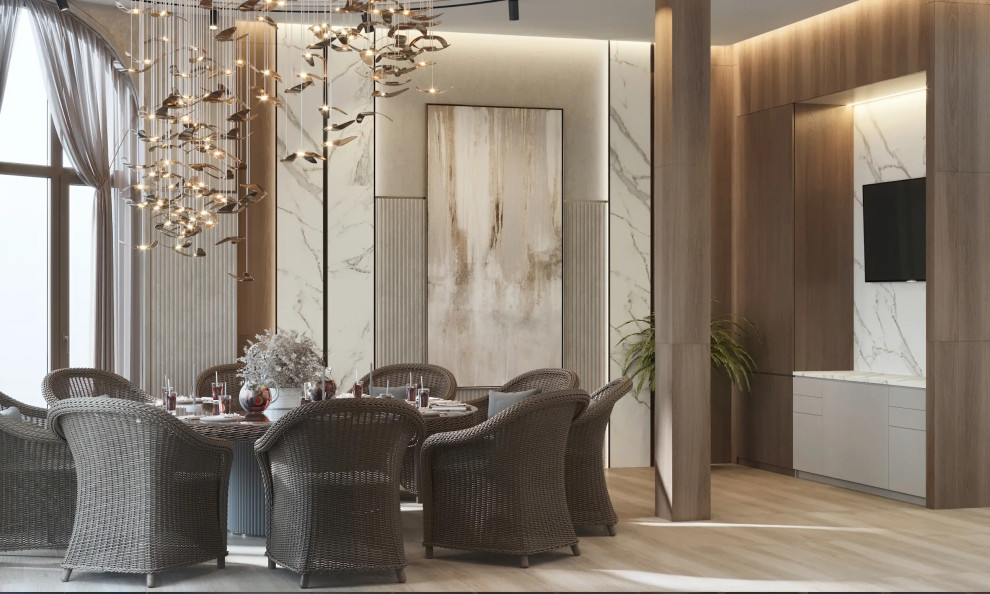 Бассейн в частном доме. Истринский район.