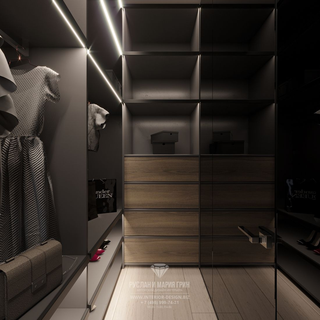 Дизайн квартиры в ЖК «Зиларт». Современный лофт