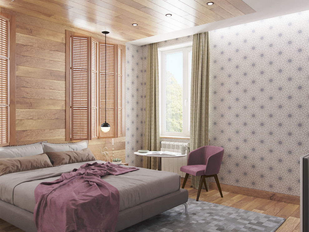 Спальня в загородном доме. 6 вариантов.