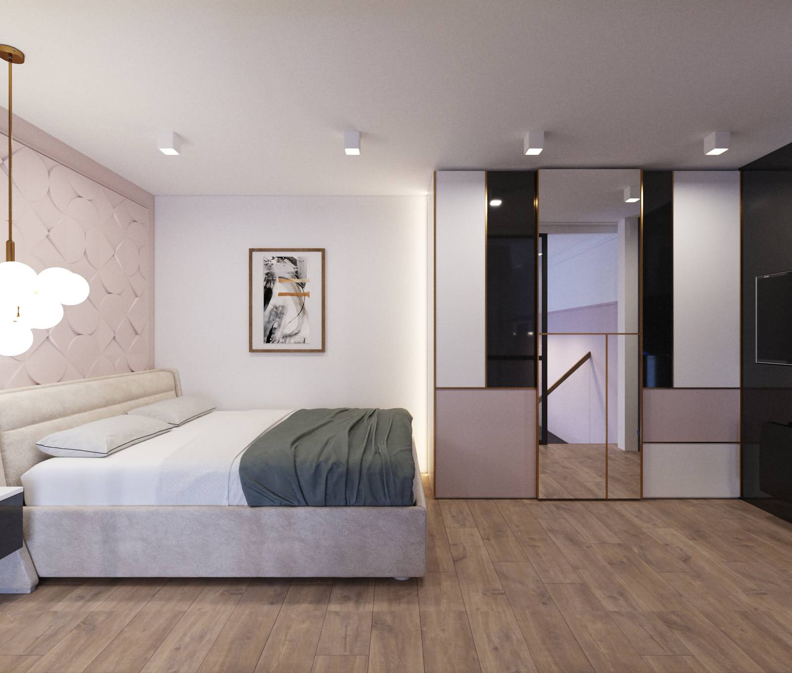 Обложка проекта: Дизайн квартиры с мезонином в п. Пригородный