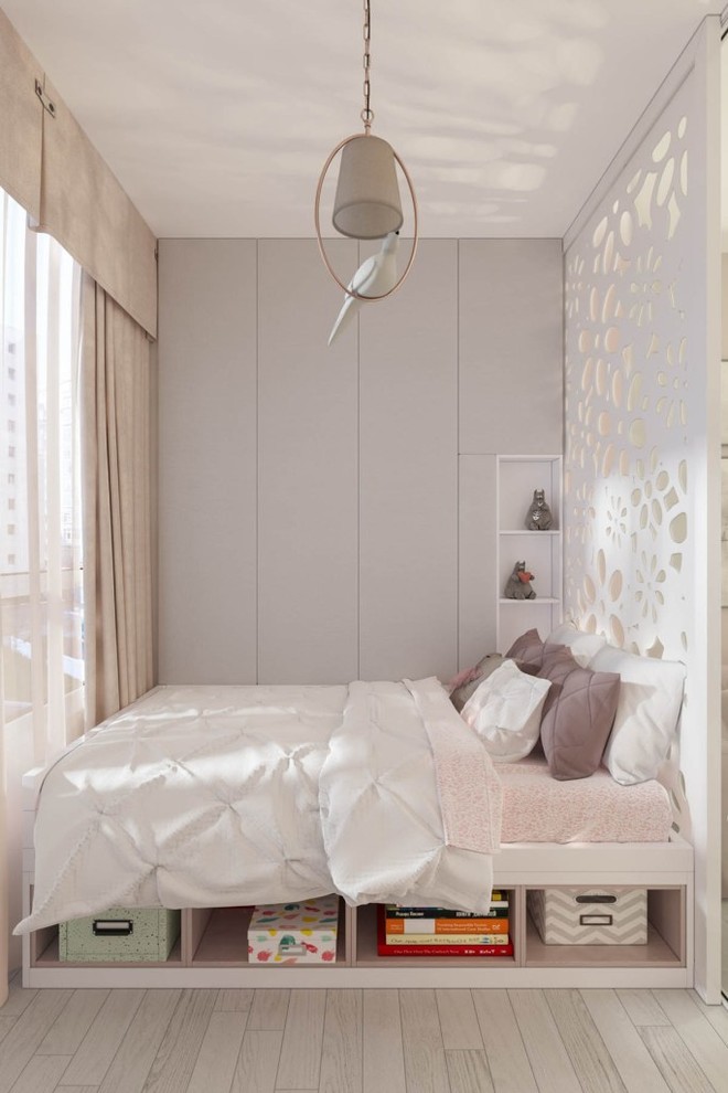 Детская со шведскими обоями