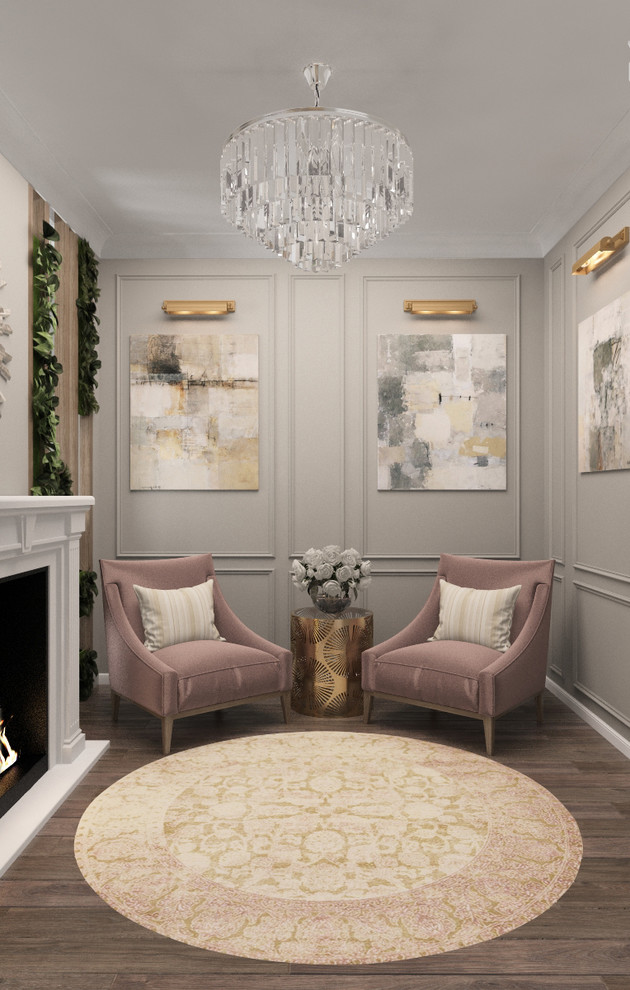 Квартира для девушки в лёгкой классике