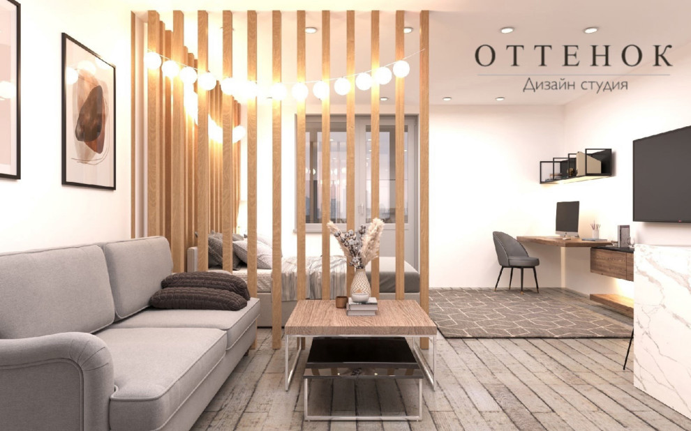 Студия 26 кв.м. в ЖК "Академ Риверсайд"