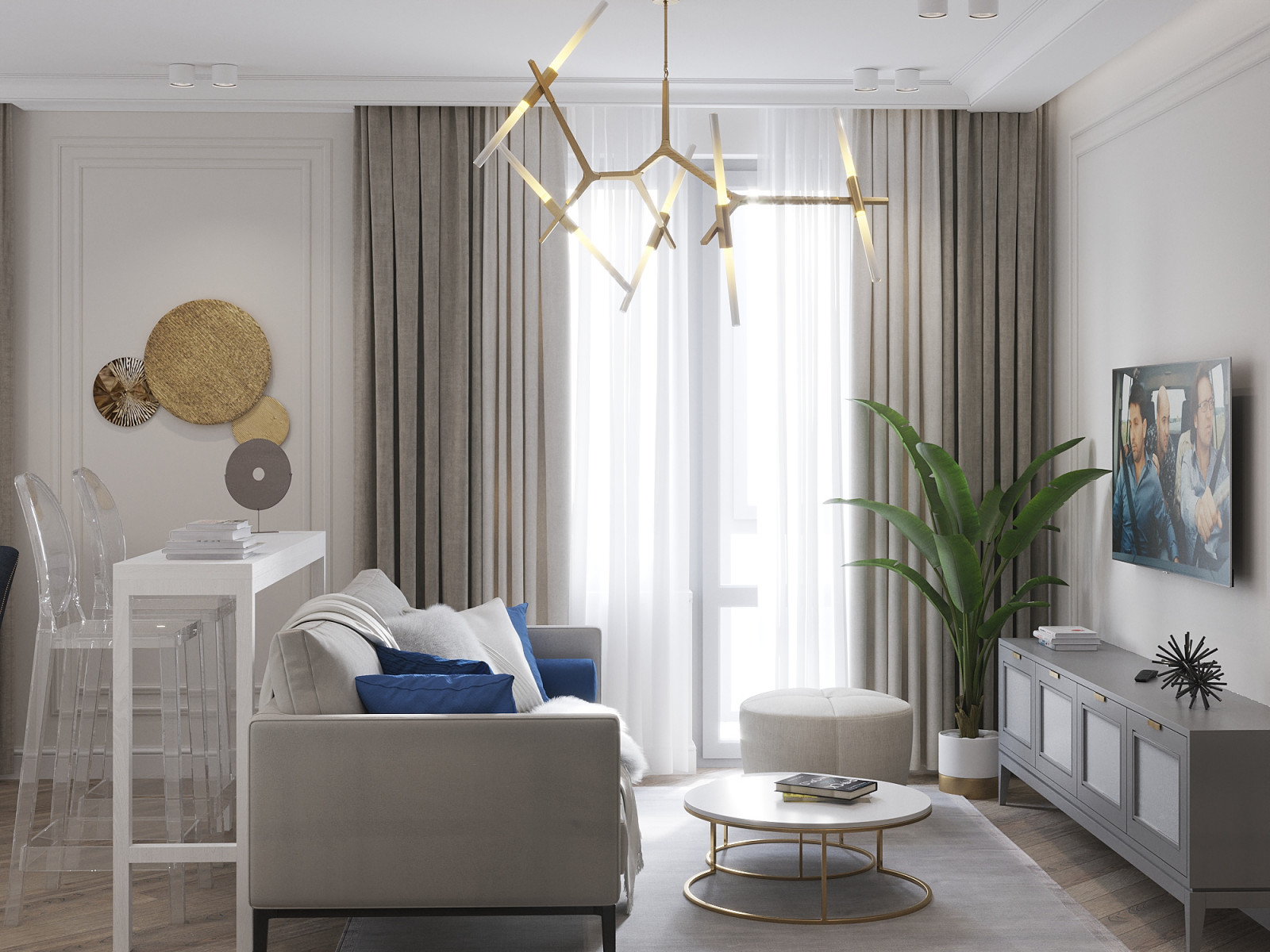 Квартира с интересной планировкой для молодой семьи