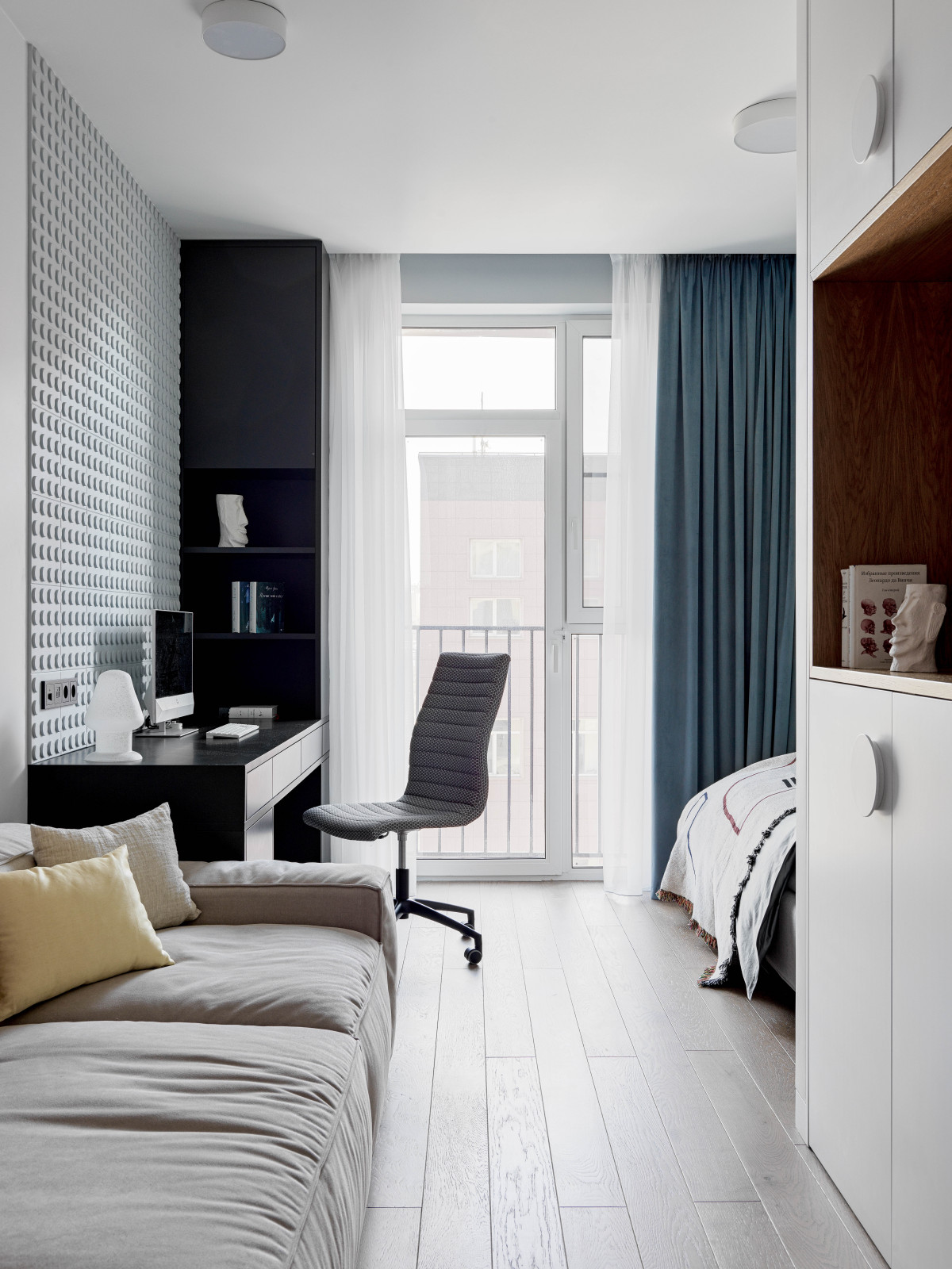 Houzz тур: 120 кв.м — квартира с гипсовыми панелями