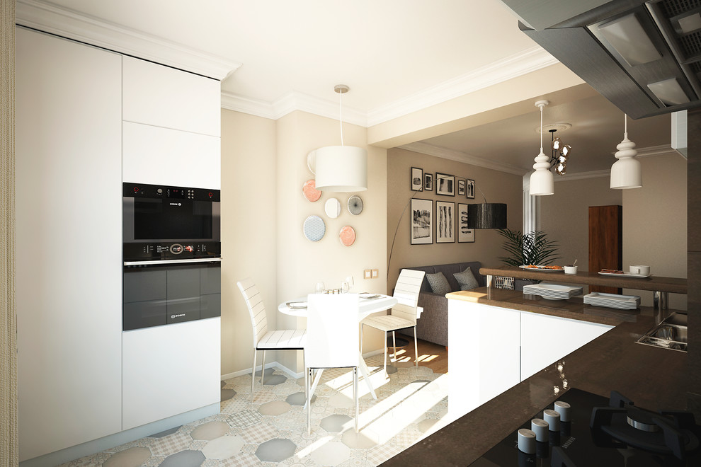 Кухня и столовая зона