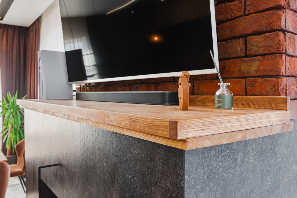 Ремонт кухни-гостиной