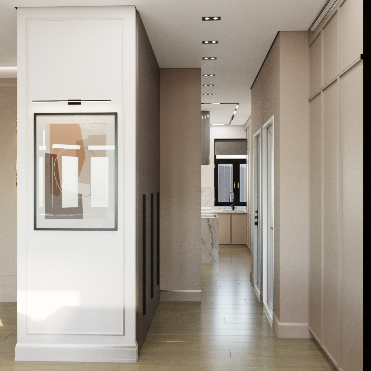 Дизайн проект квартиры в сталинке