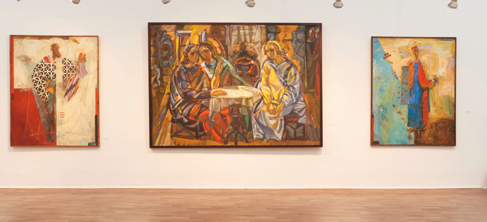 Обложка проекта: Выставка для Московского Союза Художников