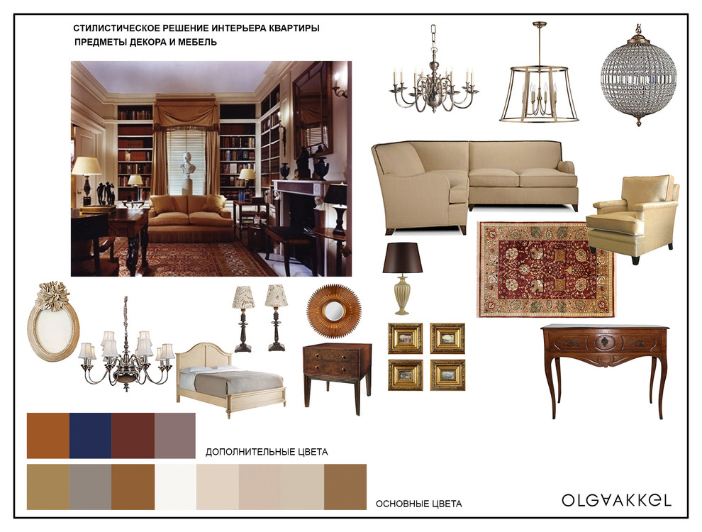 Обложка проекта: Консультации, выбор стилистики интерьера