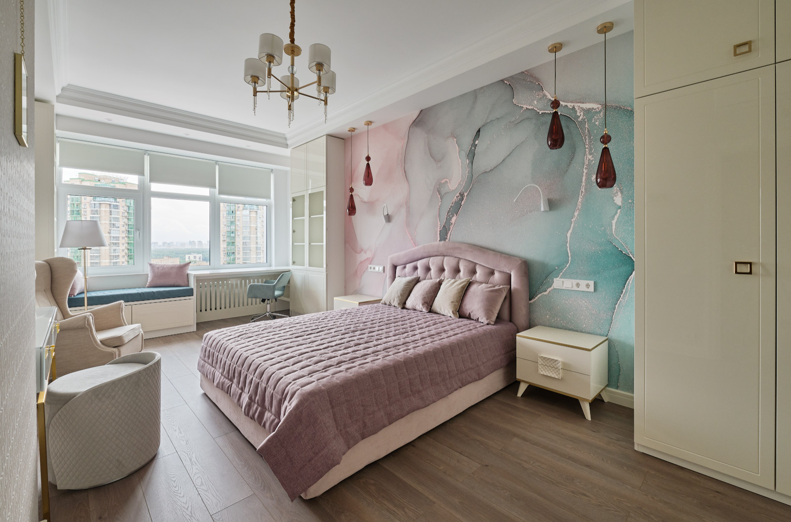 Интерьерная съёмка квартиры в ЖК Триколор (Москва)