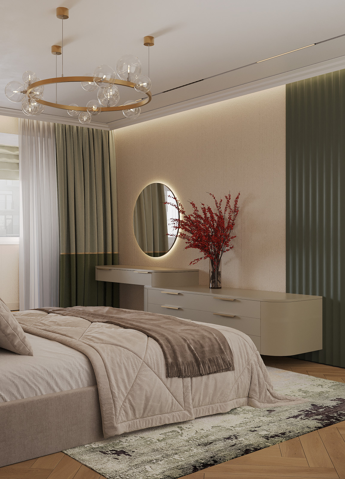 интерьер квартиры, Татарстан, Альметьевск, 150м2