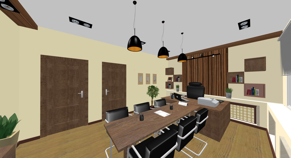 Обложка проекта: Дизайн кабинета директора и комнаты отдыха компании