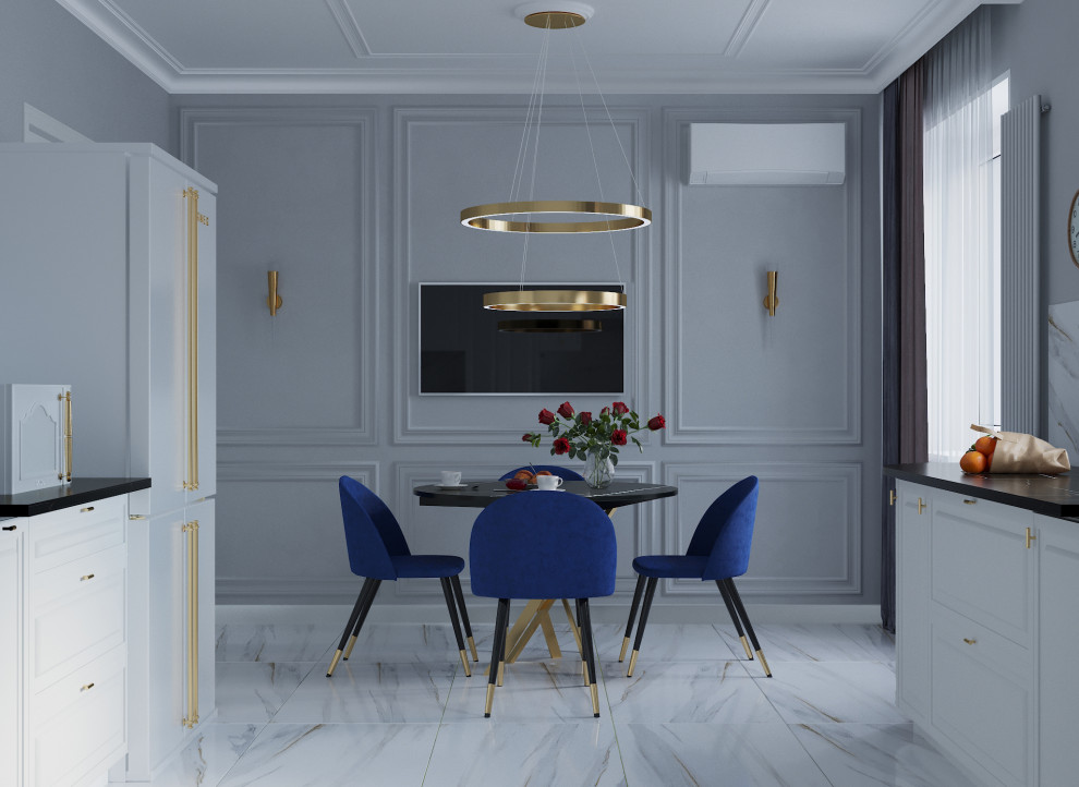 Воздушная неоклассика. Квартира, город Таганрог