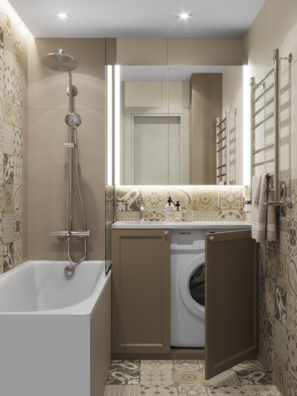 Valencia. Дизайн-проект квартиры, 58 кв.м