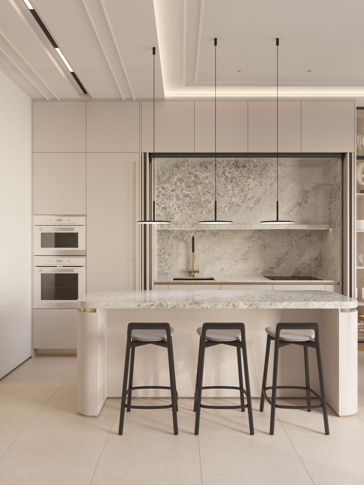 Дизайн-проект квартиры 65м², ЖК Sydney City