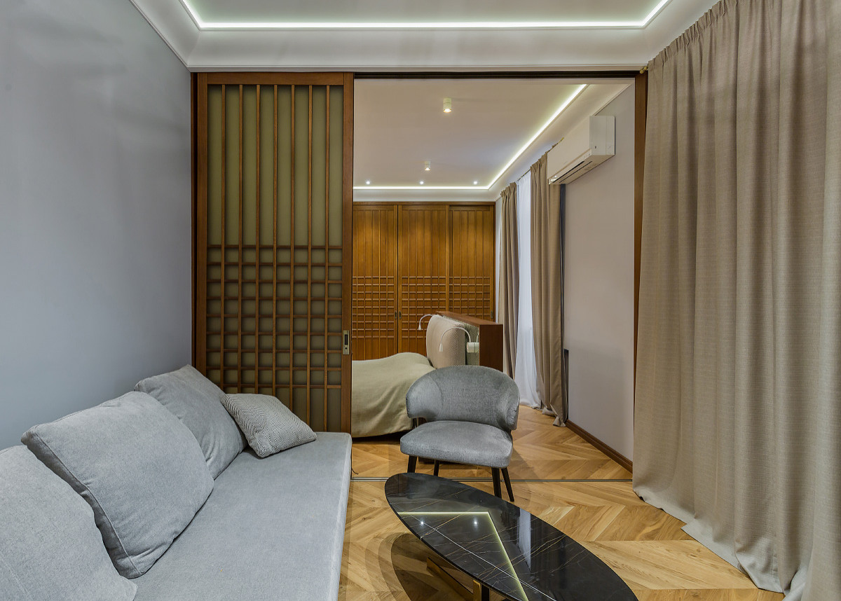 Квартира в статусной московской сталинке от АБ Face Home