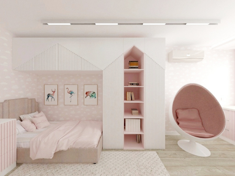 Лаконичный дизайн трехкомнатной квартиры