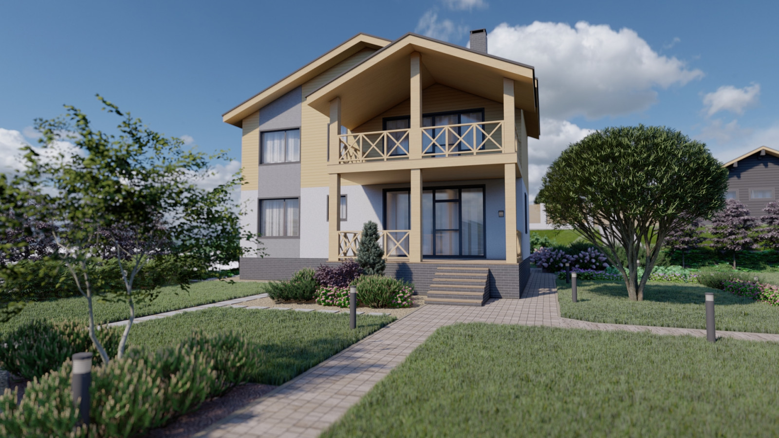 Лиловый холм