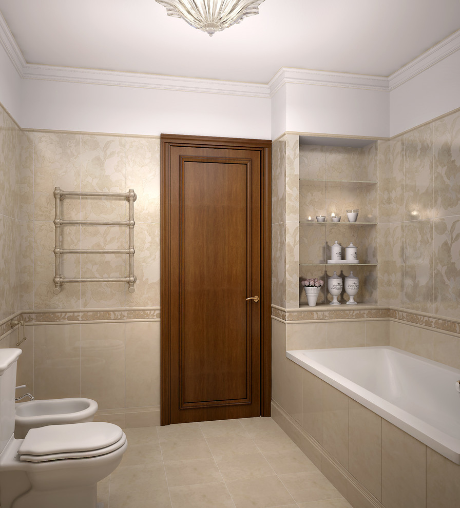 Интерьер квартиры  в классическом стиле