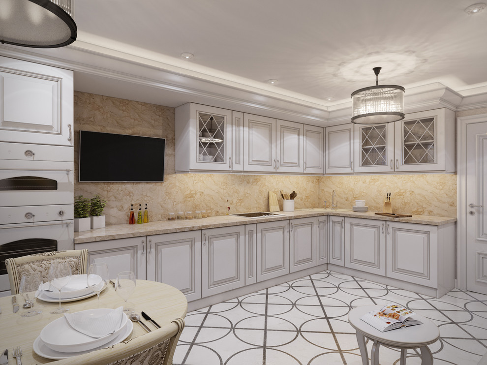 Квартира в классическом стиле, ЖК «Московский квартал», 80 кв.м.