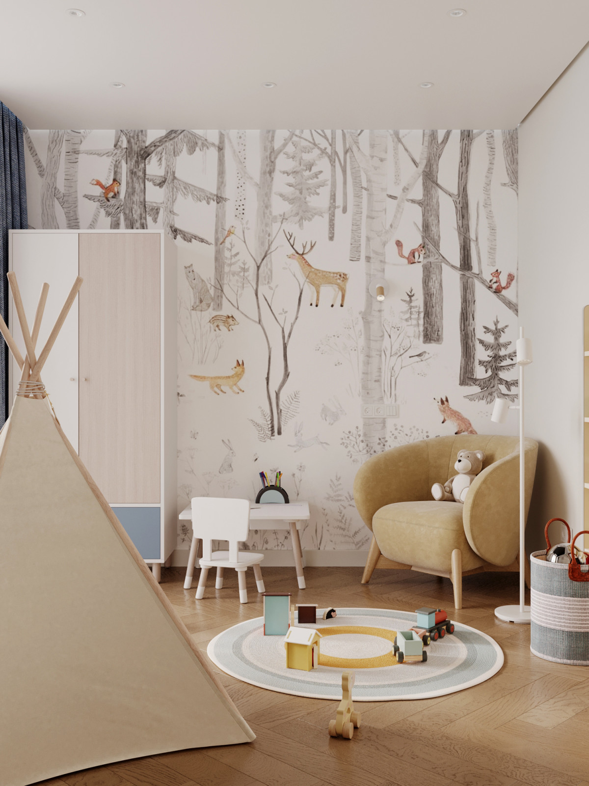 Трехкомнатная квартира в городе Дубнаа