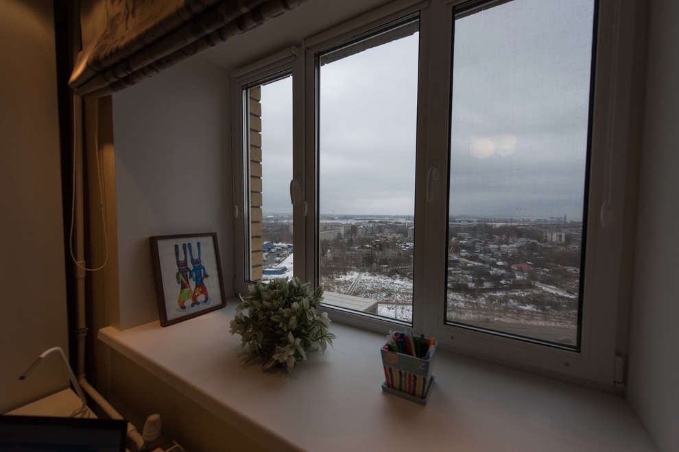 Квартира для семьи с 3 детьми в стиле лофт