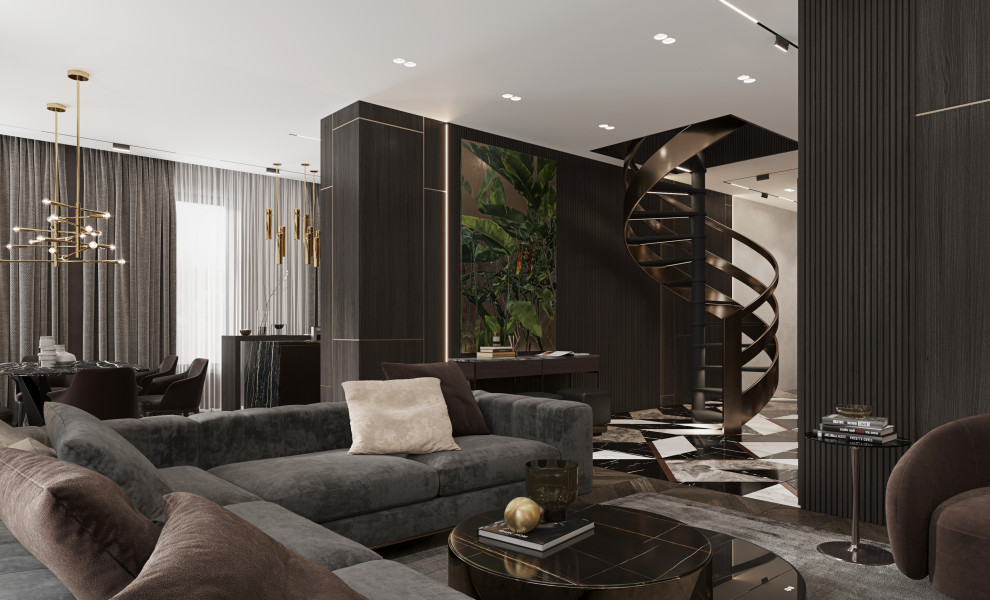 Дизайн-проект квартиры с терассой в ЖК «Futurist»