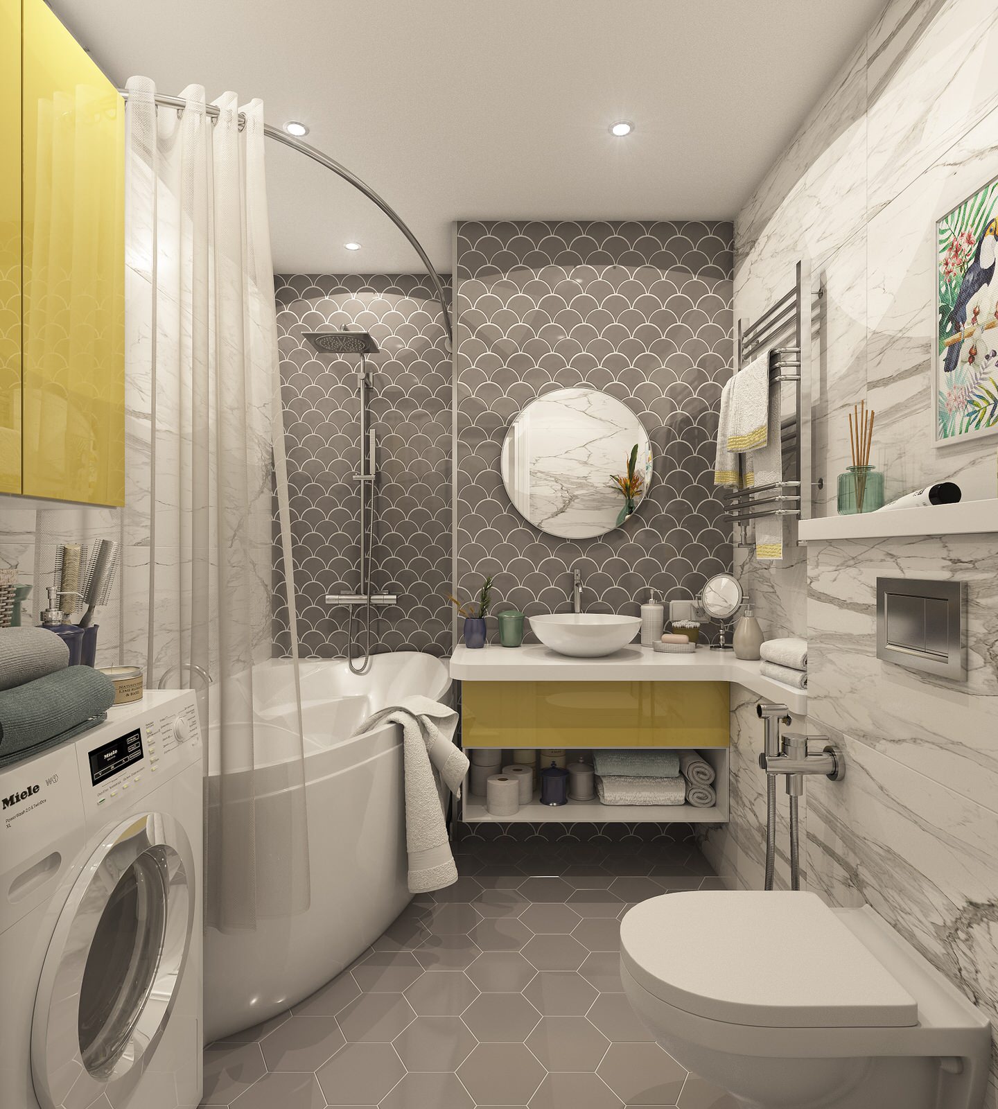 Квартира в современном классическом стиле