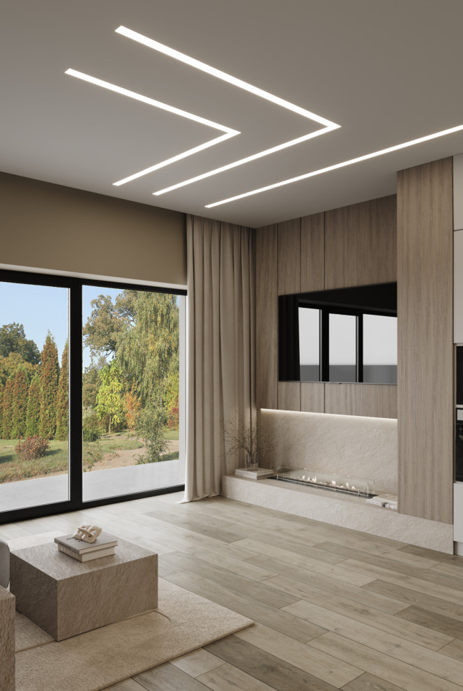 Обложка проекта: Дизайн-проект коттеджа 100кв.м