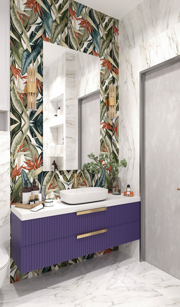 санузел в стиле ардеко