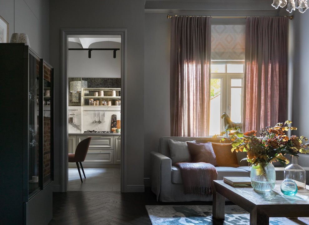 Houzz тур: Бывшая коммуналка на Маросейке — в доме 1905 года